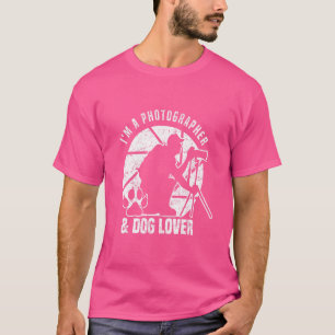 Fotografie Ich bin Fotograf & Hund T-Shirt