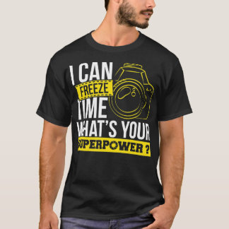 Fotografie Ich kann Time Fotografy Foto Pho einfri T-Shirt