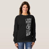 Fotografie Ich schiebe Menschen und schneide sie m Sweatshirt (Vorne ganz)