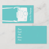 Fotografie-Illustration Visitenkarte (Vorne/Hinten)