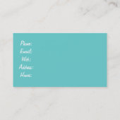 Fotografie-Illustration Visitenkarte (Rückseite)