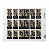 Fotografie in Not geratene Retrokamera Adressaufkleber (Vorne)