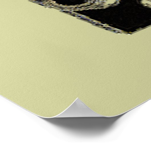 Fotografie in Not geratene Retrokamera Poster (Ecke)