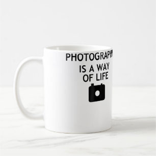 Fotografie ist eine Lebensart Kaffeetasse