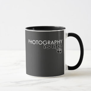 Fotografie ist Leben Tasse