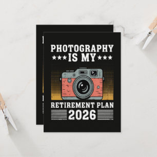 Fotografie ist mein Rentenplan 2026 Einladung