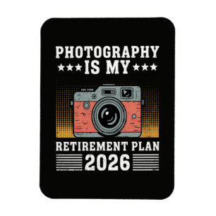 Fotografie ist mein Rentenplan 2026 Magnet