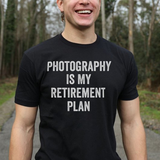 Fotografie ist mein Vintager Rentenplan T-Shirt
