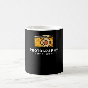 Fotografie ist meine Therapie Kaffeetasse