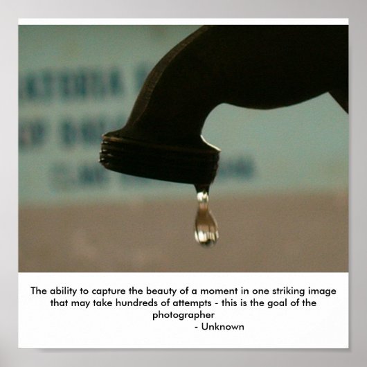 Fotografie ist... poster (Vorne)