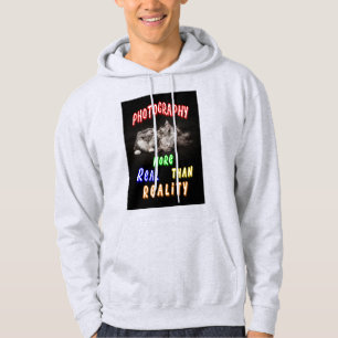 Fotografie ist realer als Realität Hoodie