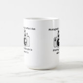 Fotografie ist Wer ich bin auf einem Kaffeetasse (Mittel)
