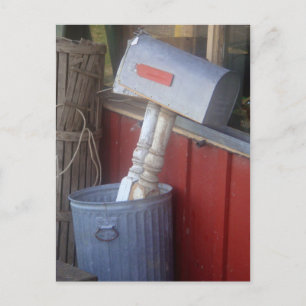 Fotografie "Junk Mail" Postkarte