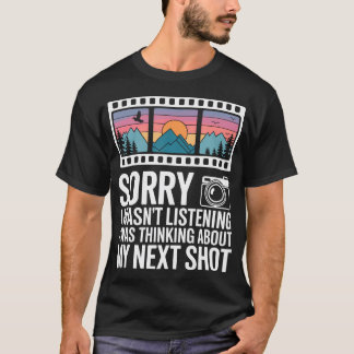 Fotografie Kamera Humor Für Fotograf Retro Kunst T-Shirt