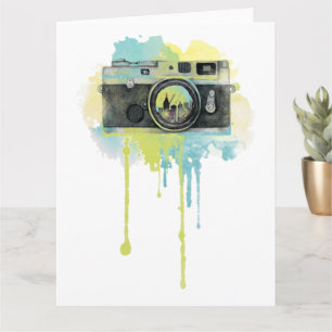 Fotografie Kamera Liebhaber Vintage Fotograf Idee Karte
