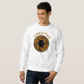 Fotografie Kreatives Cooles Fotografiedesign Sweatshirt (Vorne ganz)