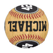 Fotografie - Krinkly Wrapping Paper + Ihre Ideen Baseball (Rückseite)