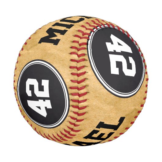 Fotografie - Krinkly Wrapping Paper + Ihre Ideen Baseball (Schrägansicht)