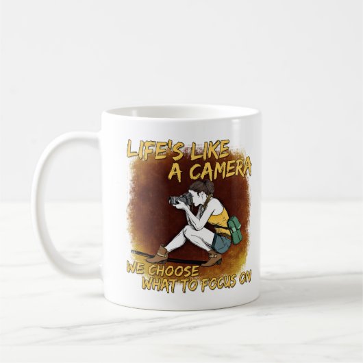 Fotografie - Leben wie ein Fotograf Kaffeetasse (Links)
