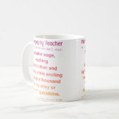 Fotografie-Lehrer Kaffeetasse (Vorderseite Links)