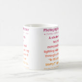 Fotografie-Lehrer Kaffeetasse (Mittel)