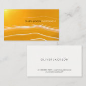 Fotografie | Lichtflare Visitenkarte (Vorne/Hinten)