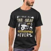 Fotografie Lover Gift Tee Shirt Funny Camera Foto (Vorderseite)