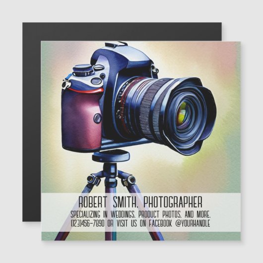 Fotografie Magnetkarte (Vorne/Hinten)