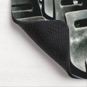 Fotografie Meer der grauen Stühle in St. Peter Pla Mousepad (Ecke)