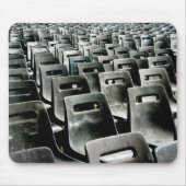 Fotografie Meer der grauen Stühle in St. Peter Pla Mousepad (Vorne)