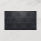 Fotografie Metal QR Code Fotograf Visitenkarte (Rückseite)