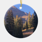 Fotografie mit gespiegelten Tasten Keramik Ornament (Vorne)