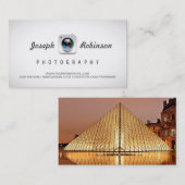 Fotografie mit Ihren besten Fotos Visitenkarte (Vorne/Hinten)