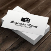 Fotografie mit Minimalistischen Fotografen Visitenkarte