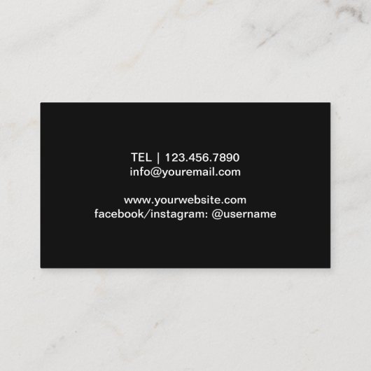 Fotografie-moderner Goldkamera-Logo-Fotograf Visitenkarte (Rückseite)