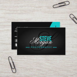 Fotografie-Monogramm Visitenkarte