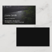 Fotografie Mythischer Waldfotograf Visitenkarte (Vorne/Hinten)