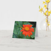 Fotografie Notecard Karte (Gelbe Blume)