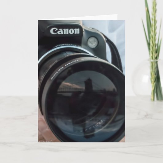 Fotografie-Reflexionen Karte (Vorderseite)