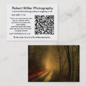 Fotografie Roberts Miller Visitenkarte (Vorne/Hinten)