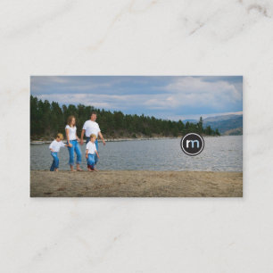 Fotografie Roger Mathis, Familien-Karte Visitenkarte