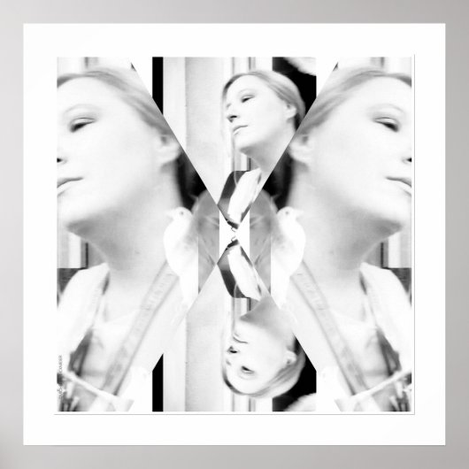 Fotografie schwarzweiß-Foto Fotokunst Poster (Vorne)