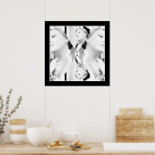 Fotografie schwarzweiß-Foto Fotokunst Poster (Küche)