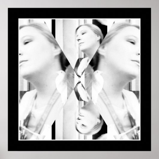 Fotografie schwarzweiß-Foto Fotokunst Poster (Vorne)