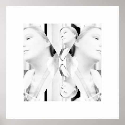 Fotografie schwarzweiß-Foto Fotokunst Poster (Vorne)