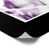 Fotografie schwarzweiß-Foto Fotokunst Poster (Ecke)