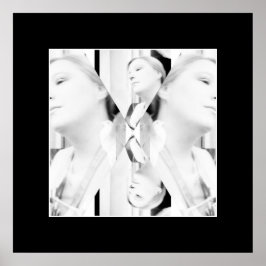 Fotografie schwarzweiß-Foto Fotokunst Poster