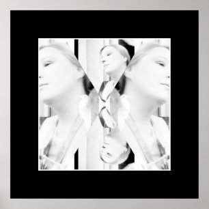 Fotografie schwarzweiß-Foto Fotokunst Poster