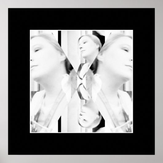 Fotografie schwarzweiß-Foto Fotokunst Poster (Vorne)