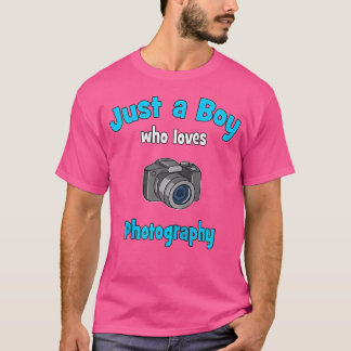 Fotografie-Shirt für Jungen  Kinderfotografie Basi T-Shirt